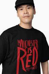 Manchester Is City Oversized T-Shirts. Designed for comfort and confidence, these tees fuse premium cotton with a relaxe
